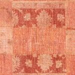 Patchwork Rug - 270 x 181 cm - light red