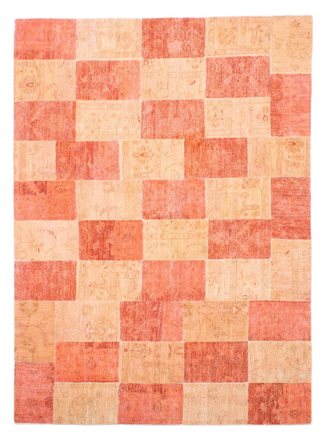 Patchwork Rug - 294 x 212 cm - multicolored