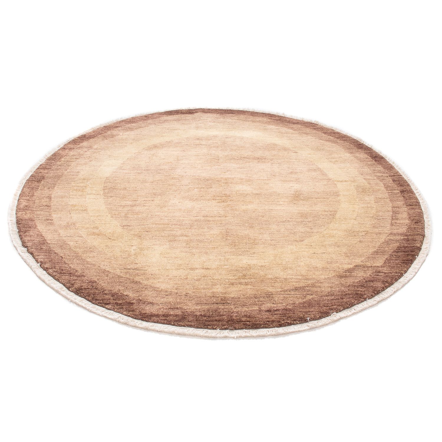 Ziegler Rug - Modern round  - 153 x 151 cm - brown