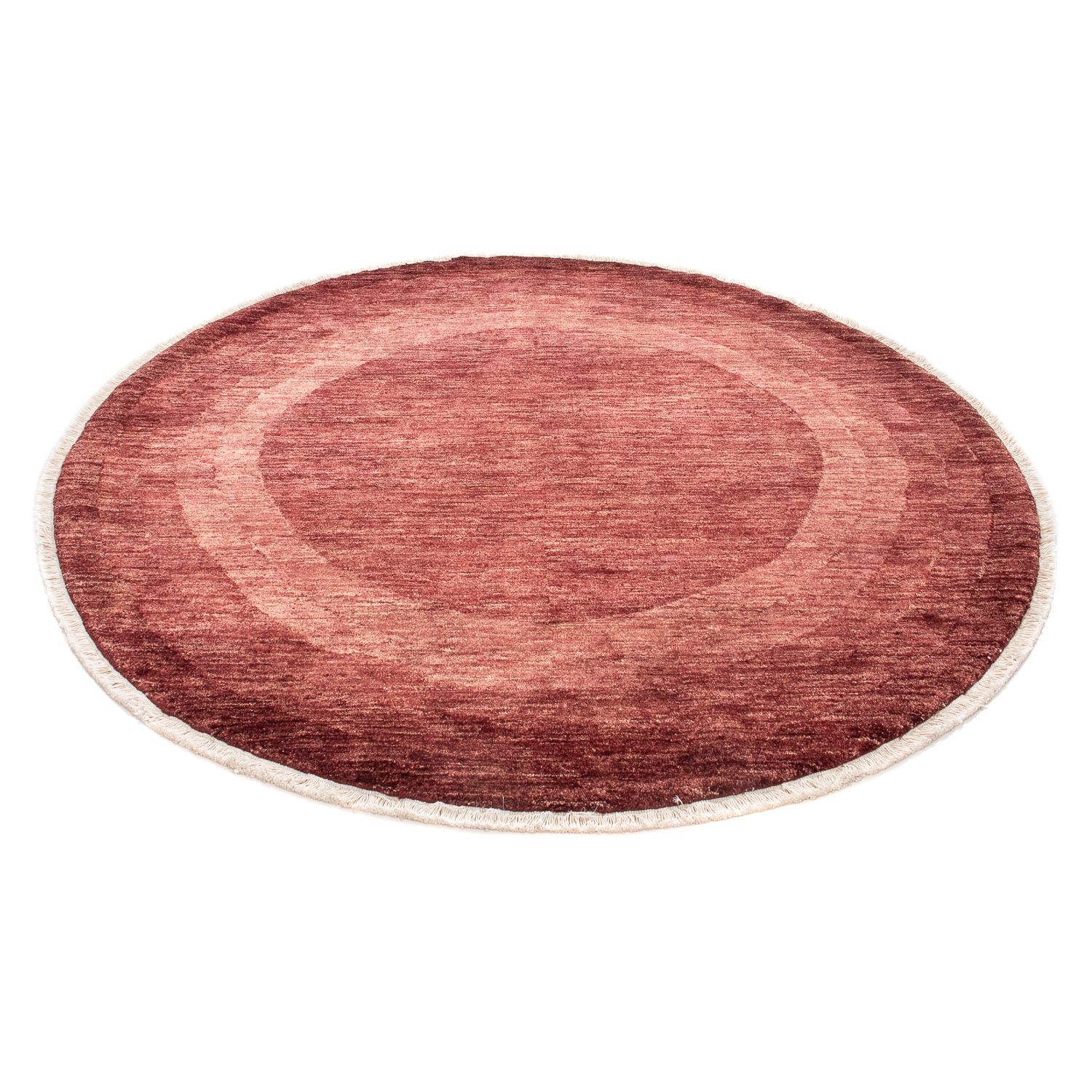 Ziegler Rug - Modern round  - 157 x 157 cm - dark red