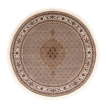 Perser Rug - Tabriz round  - 248 x 247 cm - beige