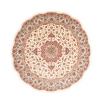 Perser Rug - Tabriz - Royal round  - 250 x 250 cm - beige