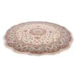 Perser Rug - Tabriz - Royal round  - 250 x 250 cm - beige