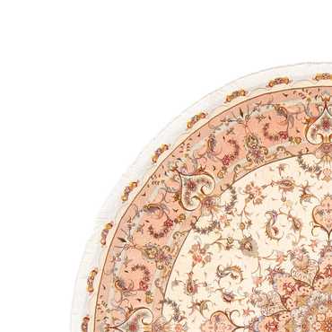 Perser Rug - Tabriz - Royal round  - 208 x 208 cm - beige