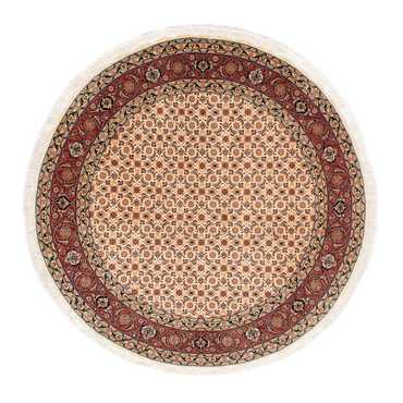 Perser Rug - Tabriz - Royal round  - 150 x 150 cm - light brown