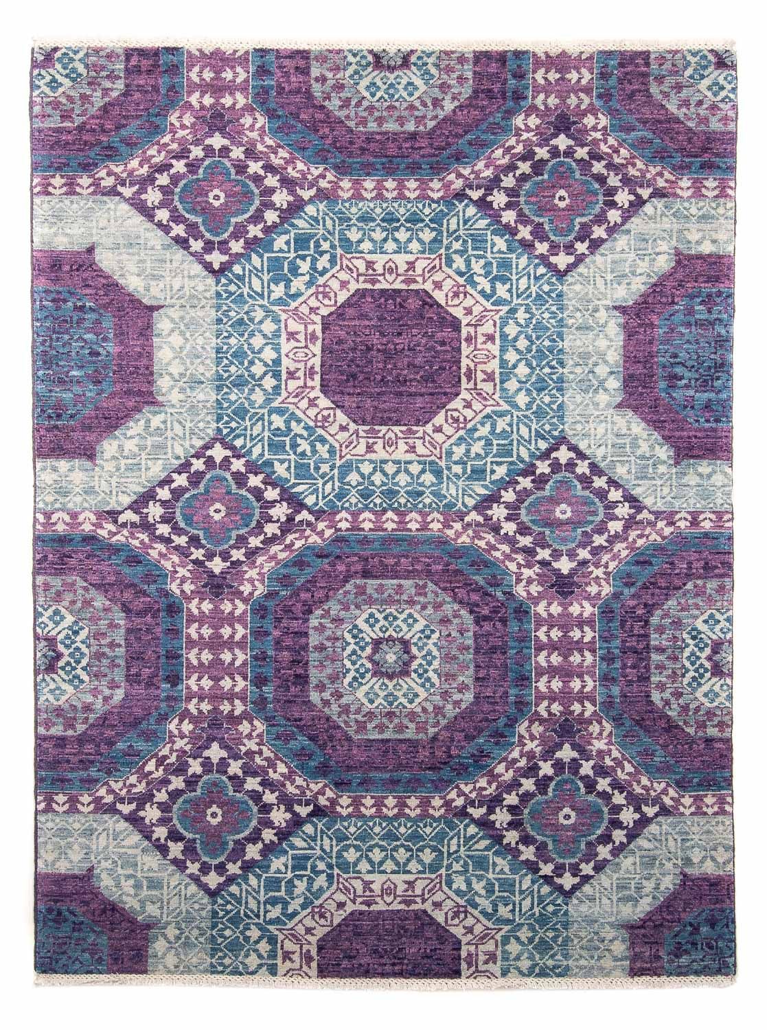 Designer Rug - 210 x 156 cm - multicolored