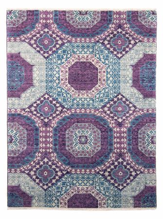 Designer Rug - 210 x 156 cm - multicolored