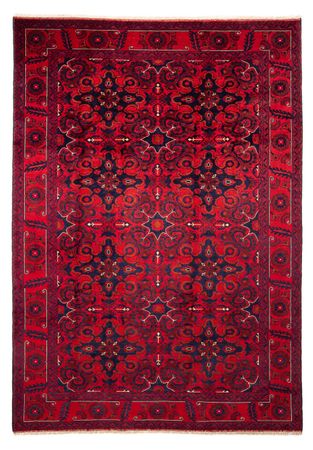 Afghan Rug - Kunduz - 282 x 200 cm - dark red