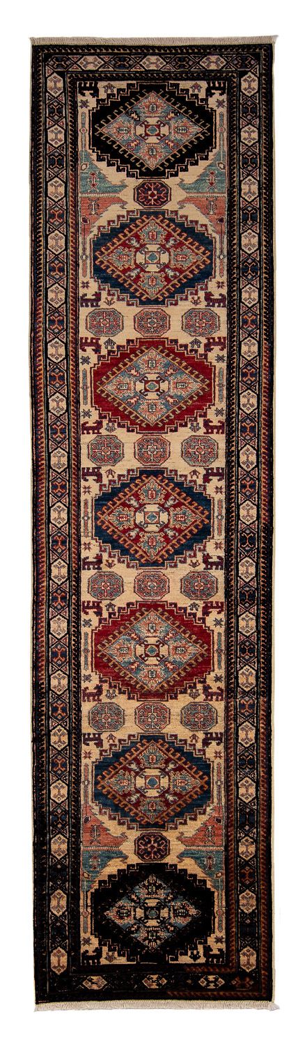 Runner Ziegler Rug - Kazak - 305 x 76 cm - dark blue