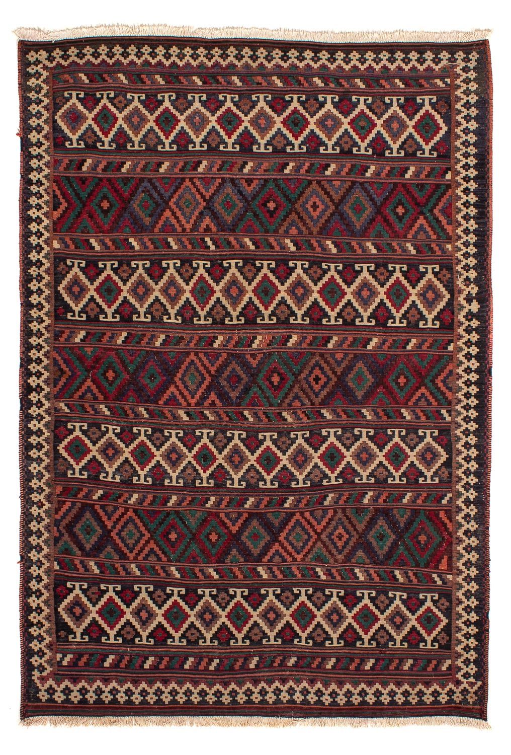 Kelim Rug - Oriental - 244 x 172 cm - multicolored