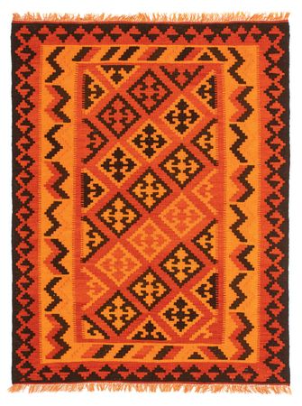 Kelim Rug - Oriental - 194 x 150 cm - light red