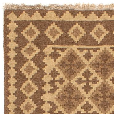 Kelim Rug - Oriental - 188 x 148 cm - light brown