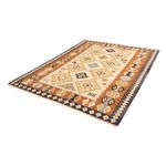 Kelim Rug - Oriental - 208 x 160 cm - brown