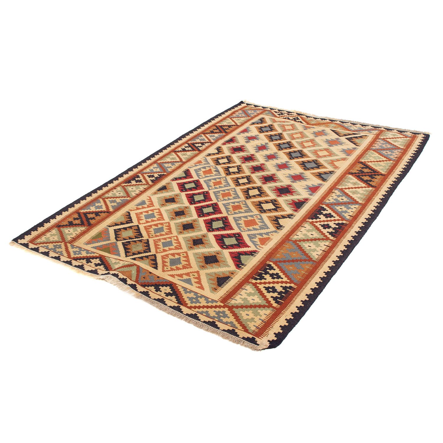 Kelim Rug - Oriental - 185 x 120 cm - brown