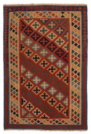 Kelim Rug - Oriental - 210 x 158 cm - multicolored