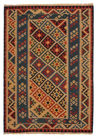 Kelim Rug - Oriental - 203 x 158 cm - multicolored