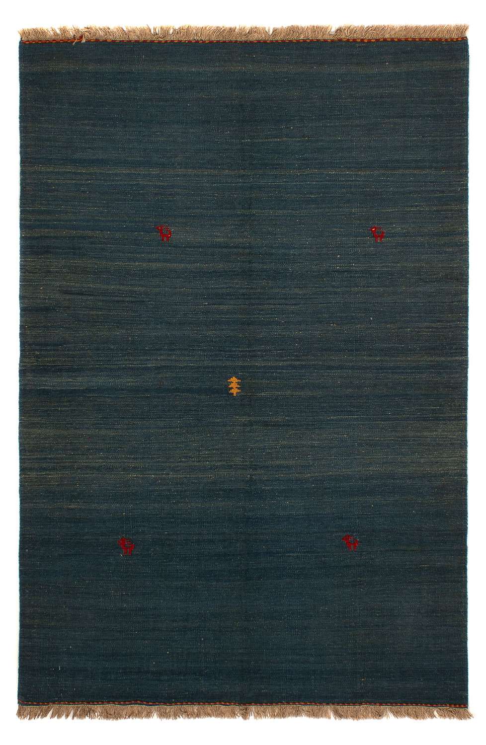 Kelim Rug - Oriental - 203 x 146 cm - dark blue