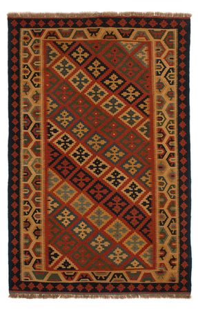 Kelim Rug - Oriental - 213 x 148 cm - dark red