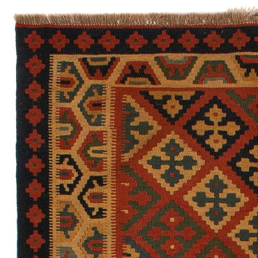 Kelim Rug - Oriental - 213 x 148 cm - dark red