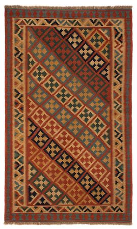 Kelim Rug - Oriental - 218 x 145 cm - brown