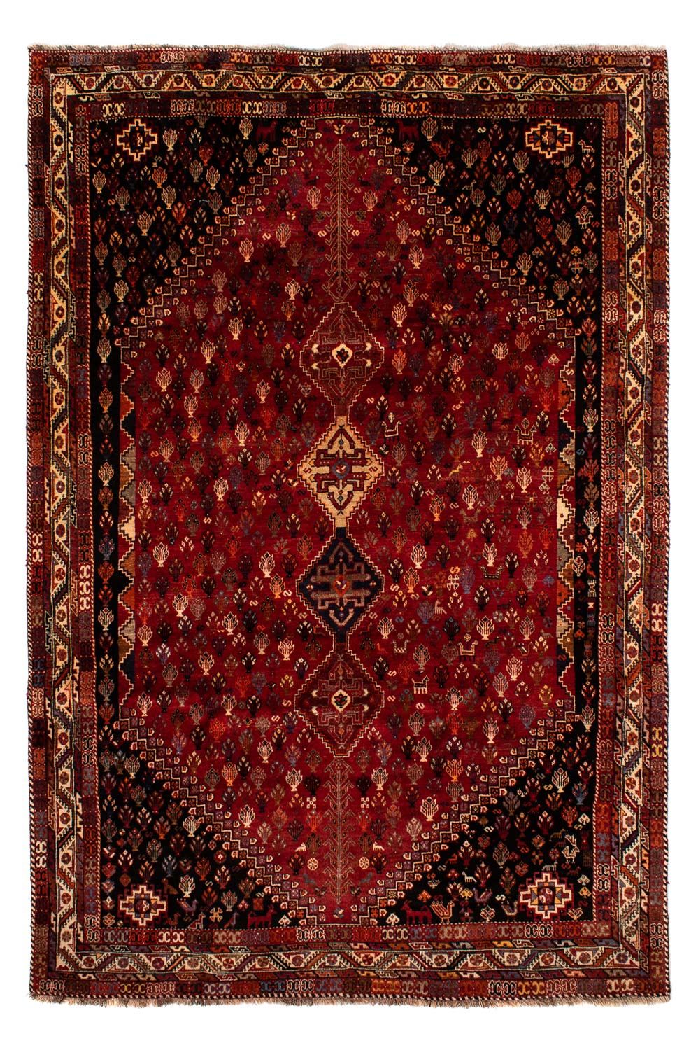 Perser Rug - Nomadic - 315 x 216 cm - dark red