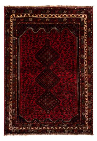 Perser Rug - Nomadic - 295 x 200 cm - dark red