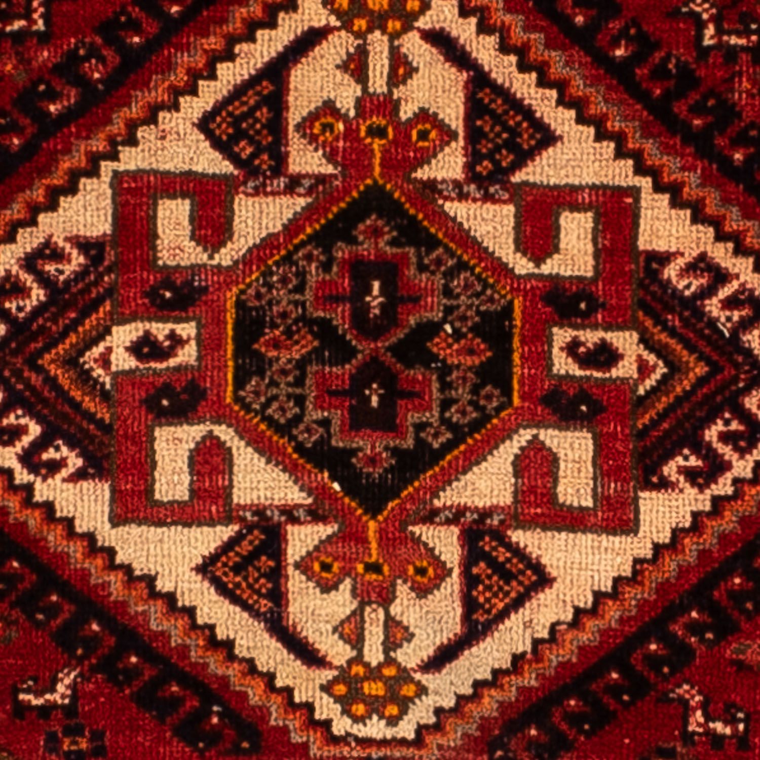 Perser Rug - Nomadic - 322 x 225 cm - dark red