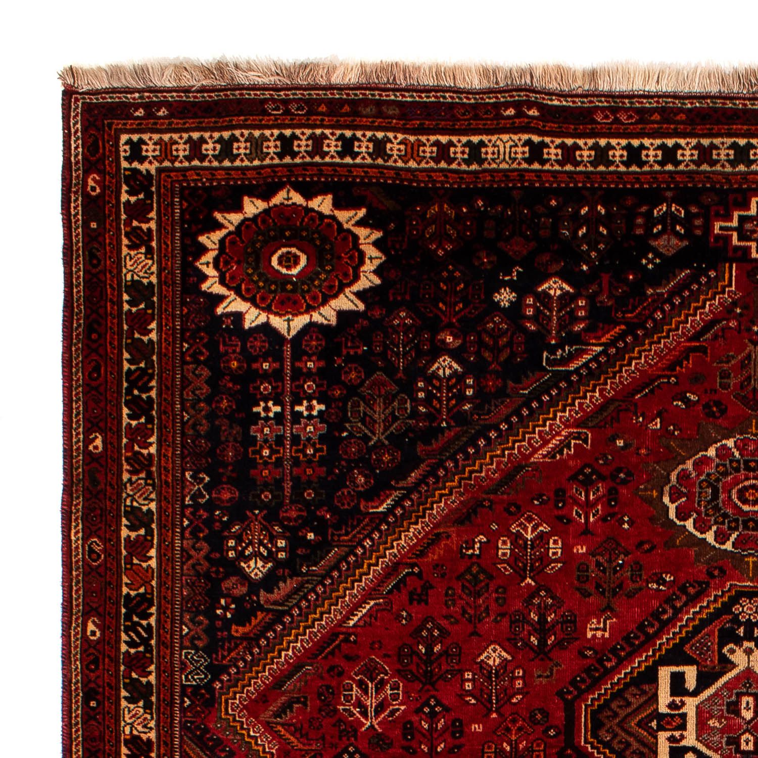 Perser Rug - Nomadic - 322 x 225 cm - dark red