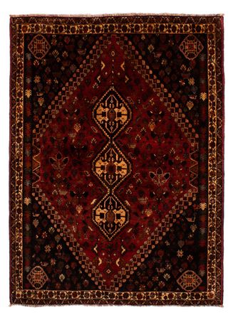 Perser Rug - Nomadic - 250 x 185 cm - dark red