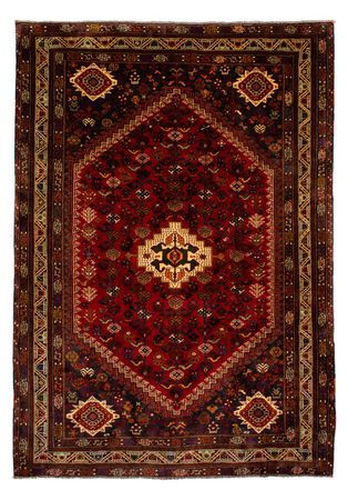 Perser Rug - Nomadic - 295 x 210 cm - dark red