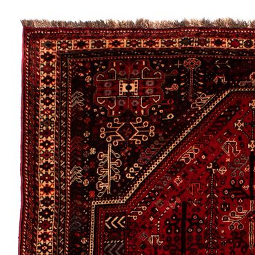 Perser Rug - Nomadic - 245 x 190 cm - dark red