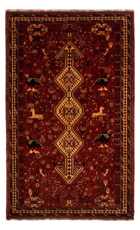 Perser Rug - Nomadic - 298 x 178 cm - dark red