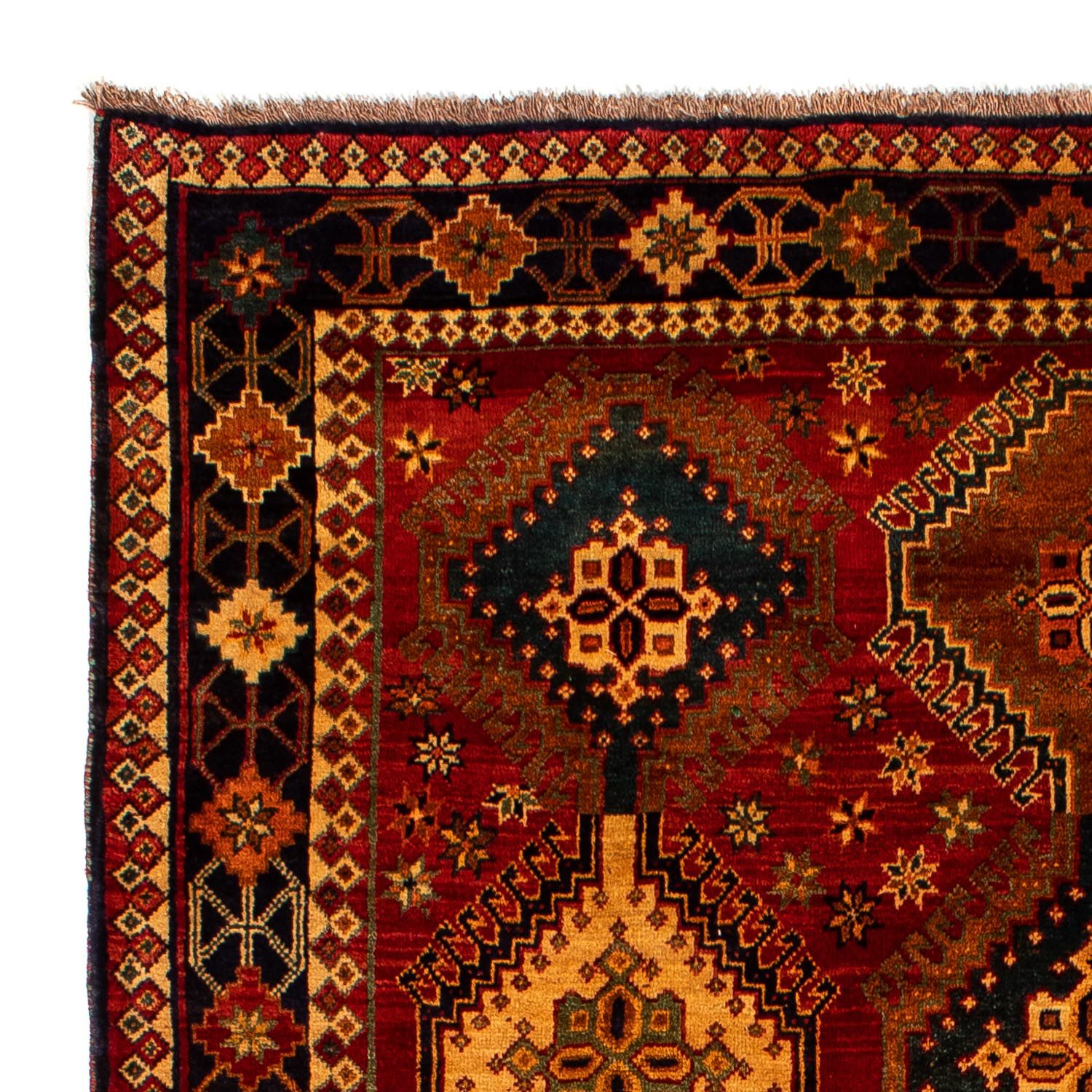 Perser Rug - Nomadic - 282 x 200 cm - dark red