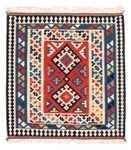 Kelim Rug - Oriental square  - 106 x 100 cm - multicolored
