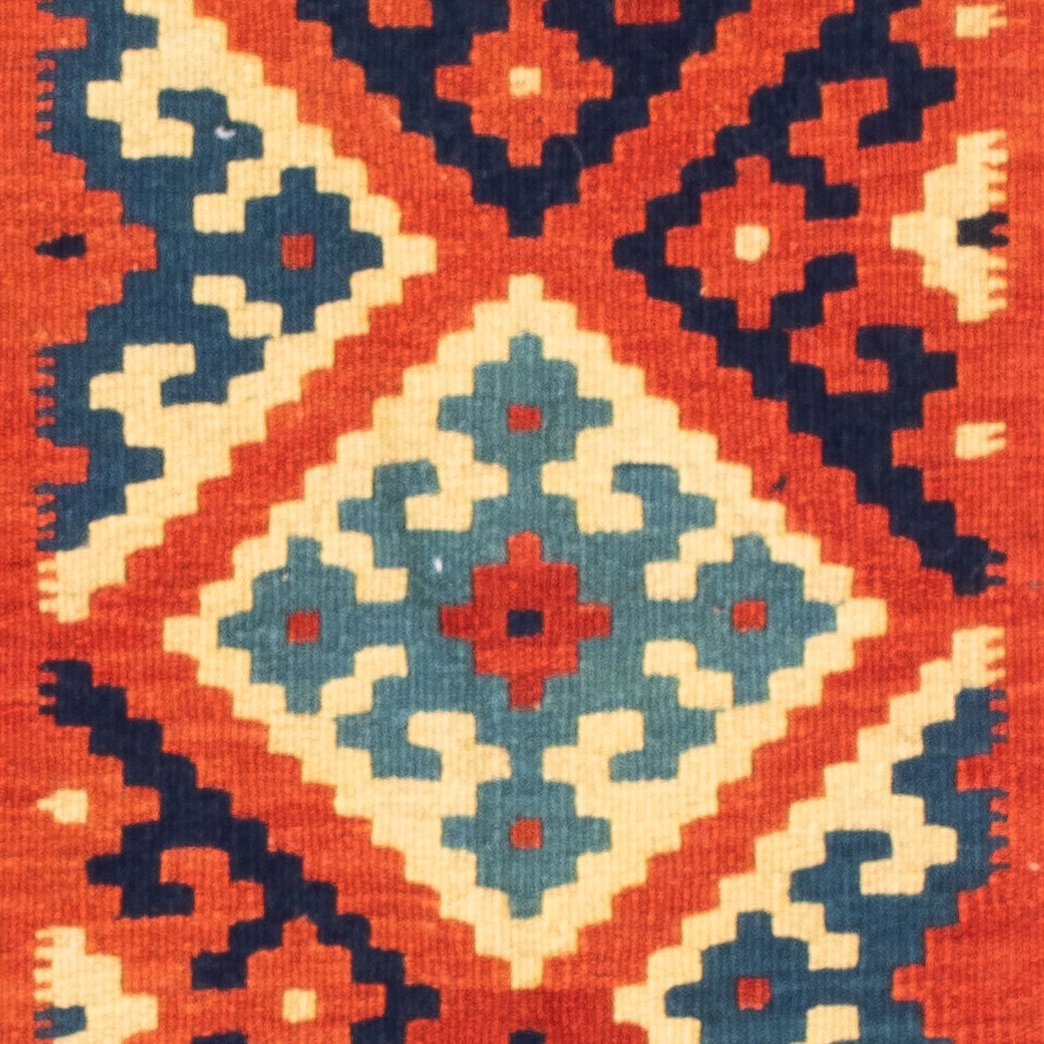 Kelim Rug - Oriental square  - 104 x 101 cm - multicolored