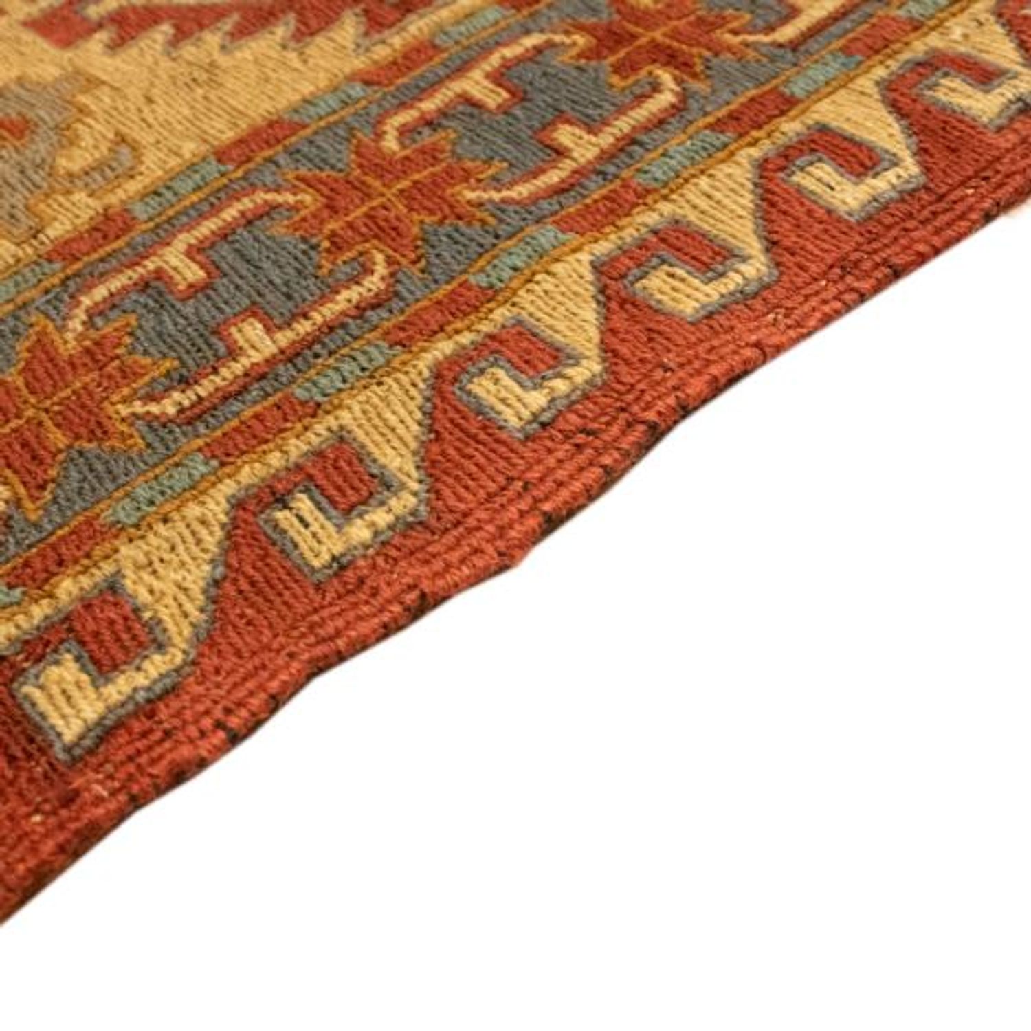 Kelim Rug - Oriental - 248 x 206 cm - dark red