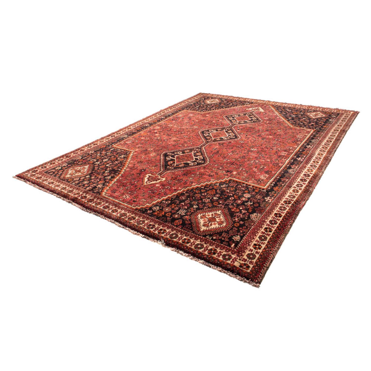 Perser Rug - Nomadic - 320 x 230 cm - dark red