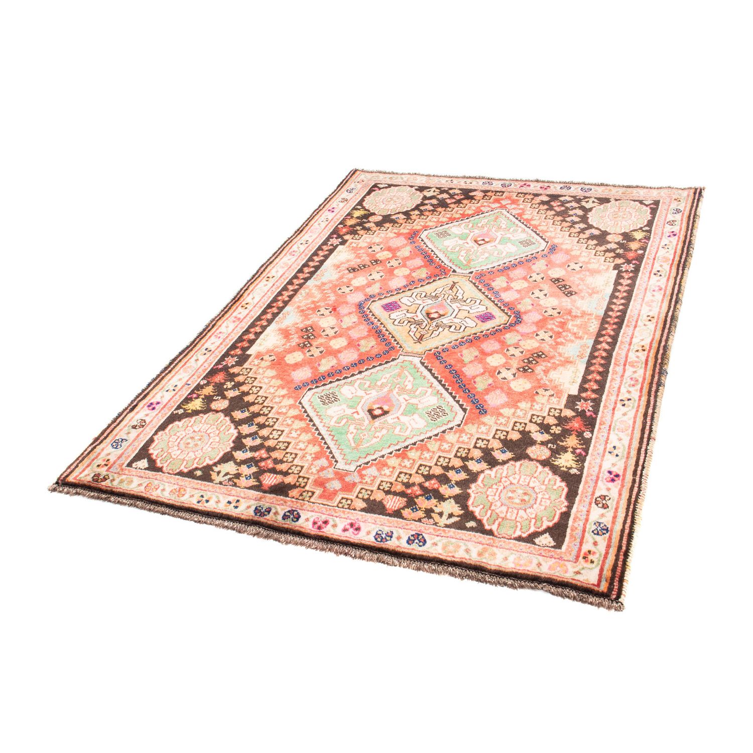 Perser Rug - Nomadic - 162 x 116 cm - rose