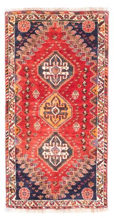 Perser Rug - Nomadic - 165 x 84 cm - red