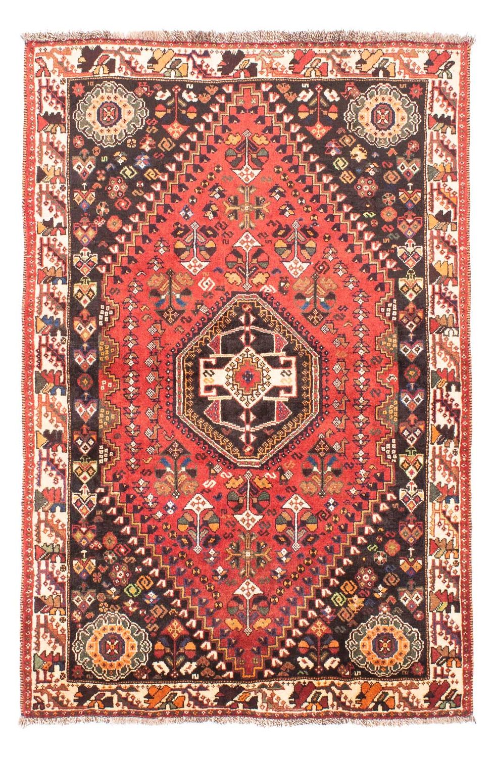 Perser Rug - Nomadic - 166 x 110 cm - dark red