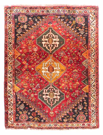 Perser Rug - Nomadic - 160 x 120 cm - dark red