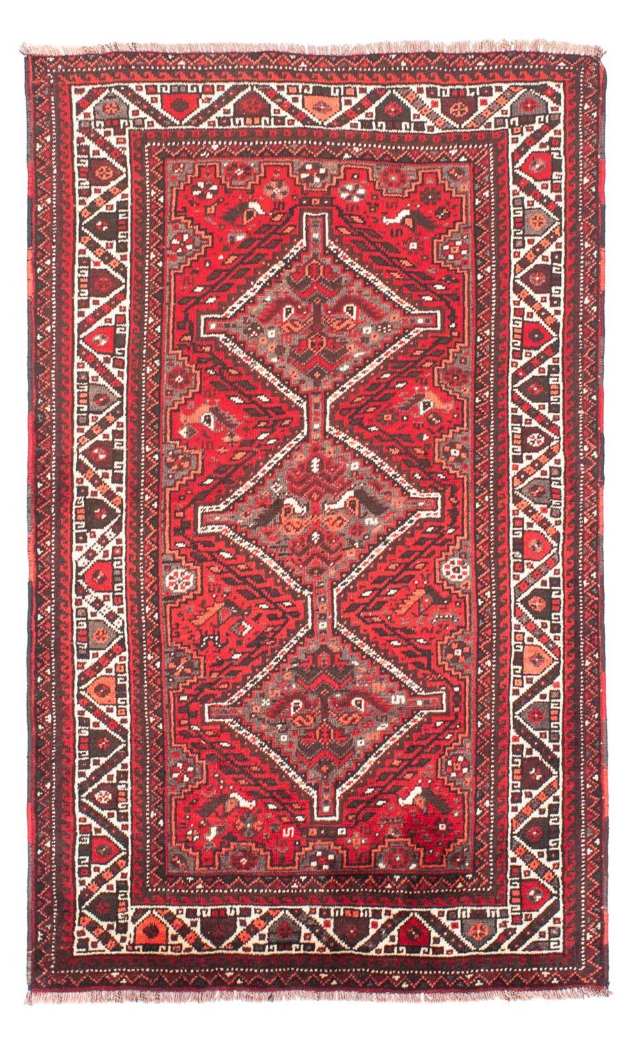 Perser Rug - Nomadic - 165 x 110 cm - dark red