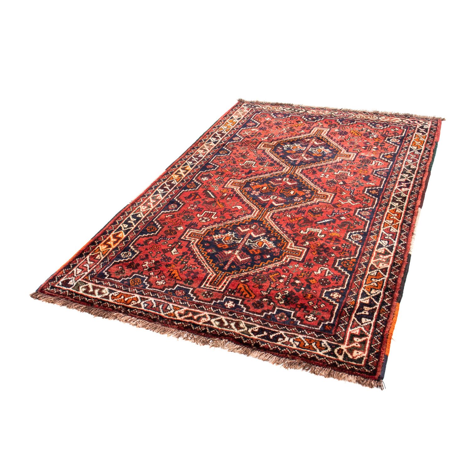 Perser Rug - Nomadic - 187 x 125 cm - dark red