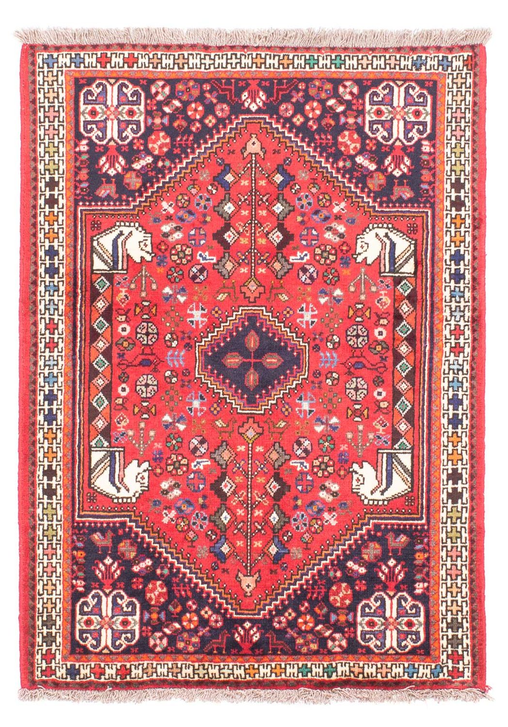 Perser Rug - Nomadic - 148 x 105 cm - red