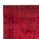 Vintage Rug - 344 x 259 cm - dark red