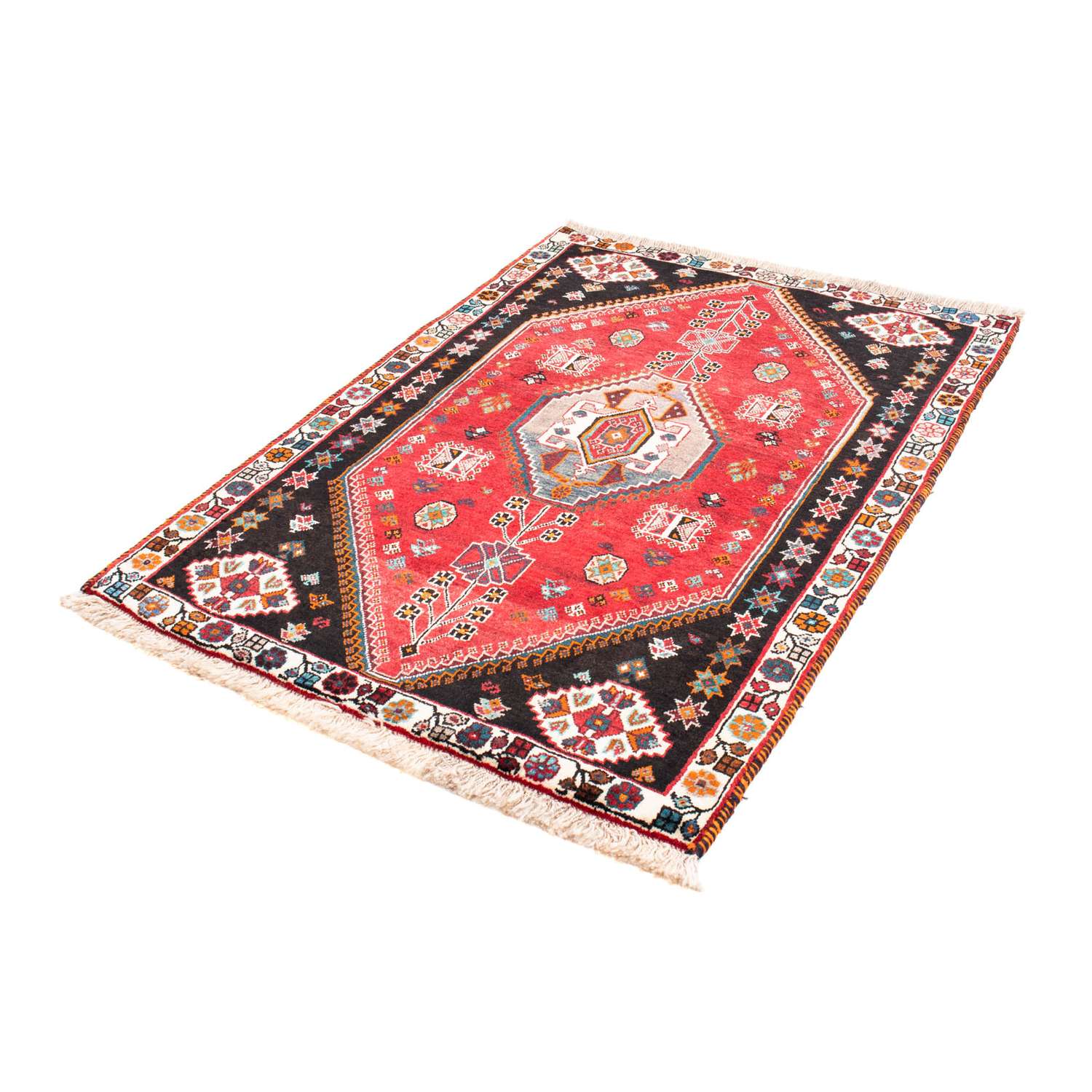 Perser Rug - Nomadic - 152 x 102 cm - red