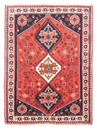 Perser Rug - Nomadic - 159 x 121 cm - dark red