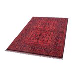 Afghan Rug - Kunduz - 144 x 98 cm - dark red