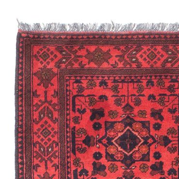 Afghan Rug - Kunduz - 149 x 103 cm - dark red