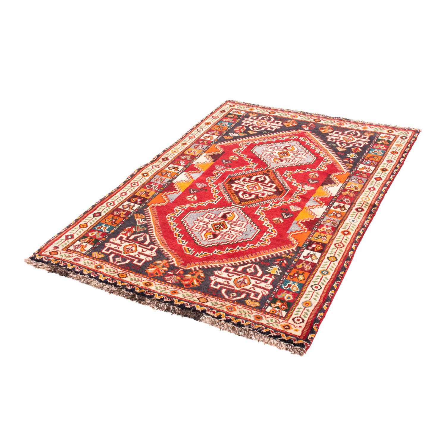 Perser Rug - Nomadic - 155 x 105 cm - dark red